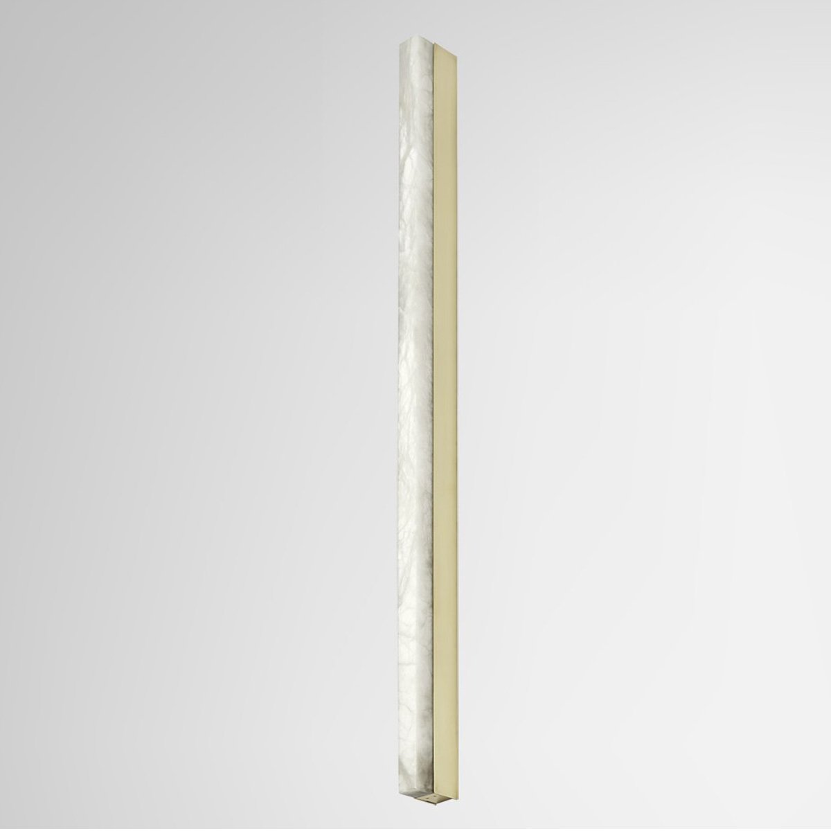 Artes 47" Wall Sconce - Satin Brass Finish