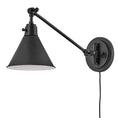 Load image into Gallery viewer, Arti Single Arm Wall Sconce - Black Finish
