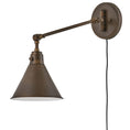 Load image into Gallery viewer, Arti Single Arm Wall Sconce - Olde Bronze Finish
