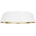 Load image into Gallery viewer, Asher Large Flush Mount - Matte White Finish
