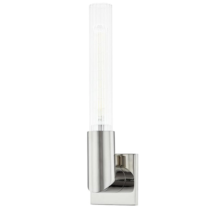 Asher Wall Sconce - Polished Nickel Finish