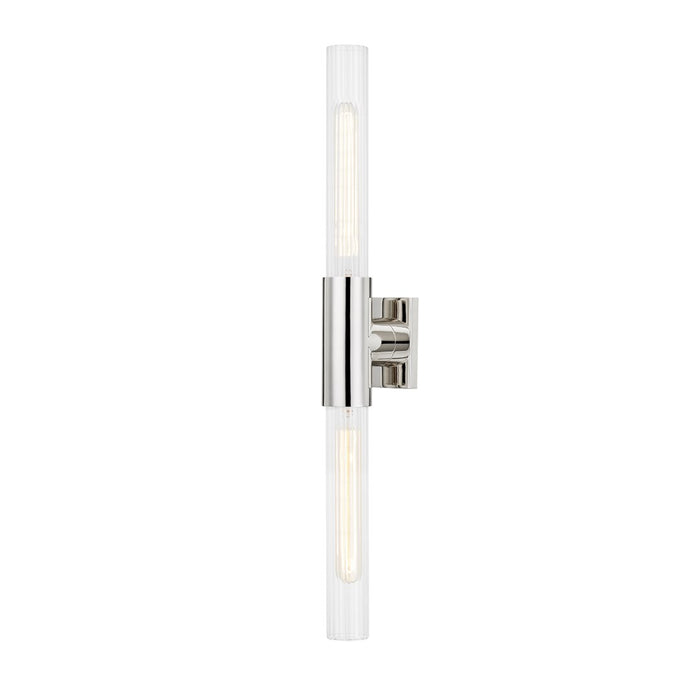 Asher Wall Sconce - Polished Nickel