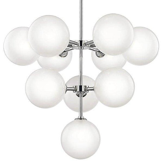 Ashleigh Chandelier Polished Nickel