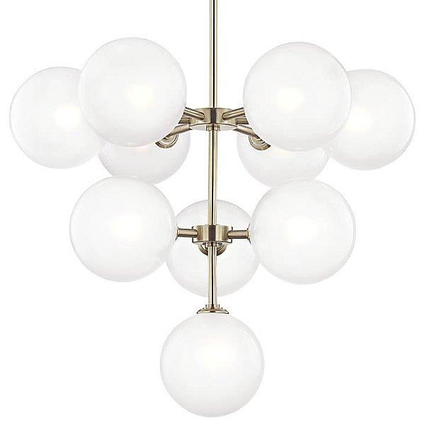 Ashleigh Chandelier Aged Brass