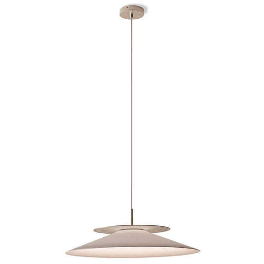 Asia LED Pendant - Satin Gold Nickel Finish