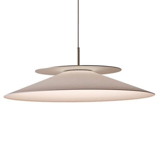 Asia Large LED Pendant - Satin Gold Nickel 