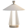 Load image into Gallery viewer, Asia Medium LED Table Lamp - Satin Gold Nickel Finish
