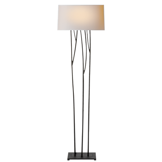 Aspen Floor Lamp - Blackened Rust