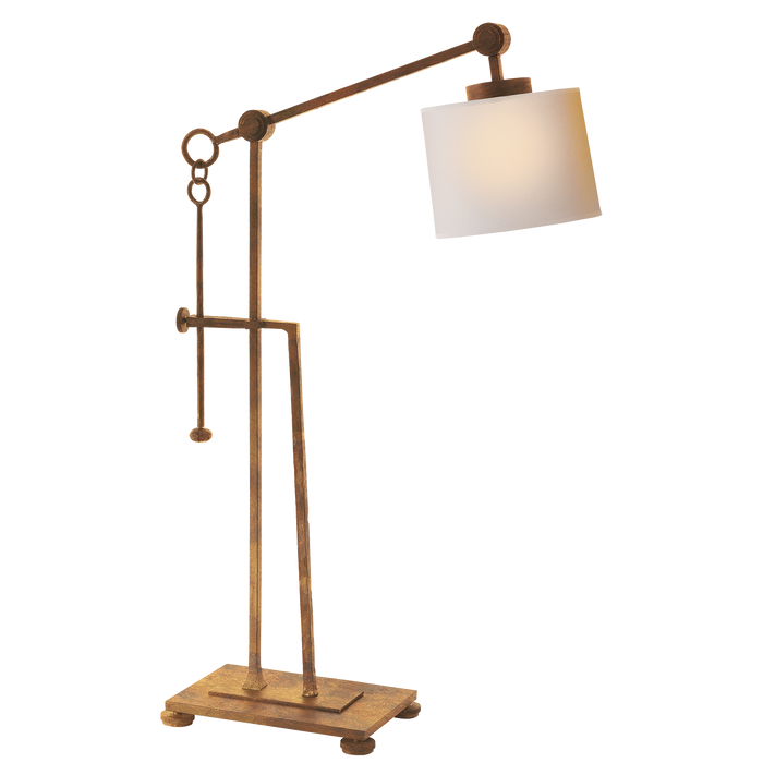 Aspen Forged Iron Table Lamp - Gilded Iron