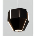 Load image into Gallery viewer, Astrum Large Pendant - Matte Black Finish
