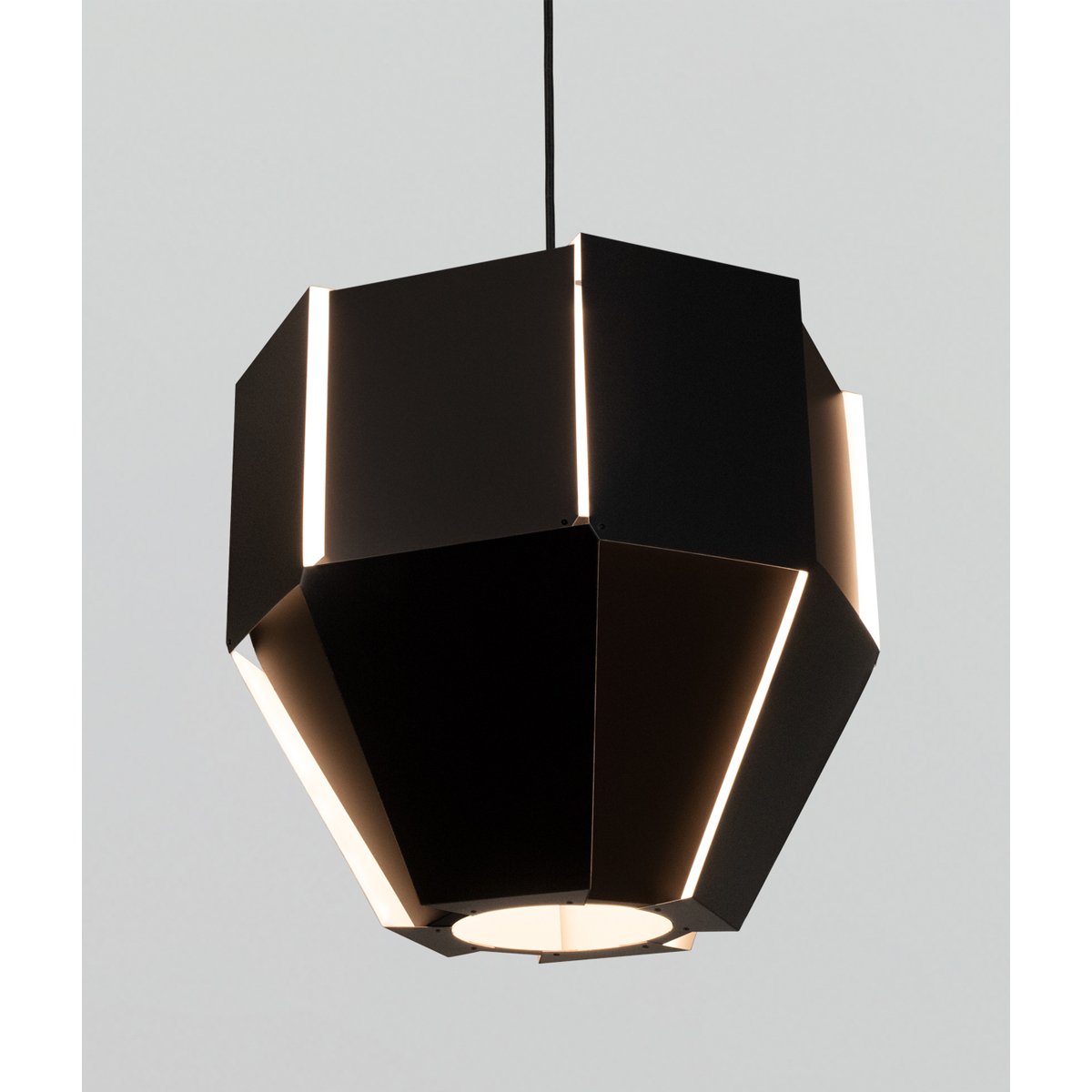 Astrum Large Pendant - Matte Black Finish