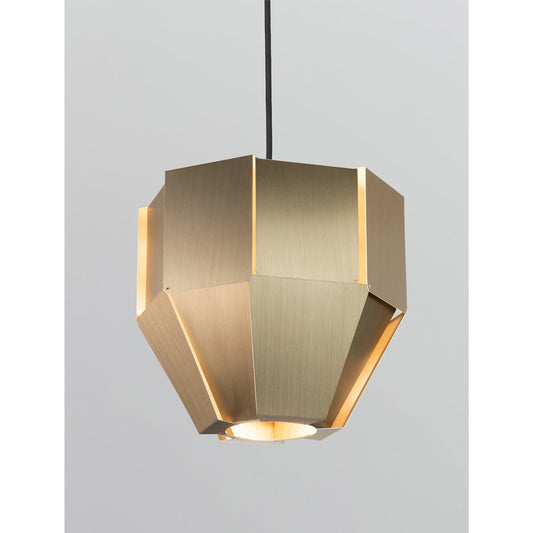 Astrum Small Pendant - Distressed Brass Finish