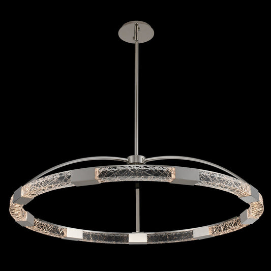 Athena 43" Pendant - Polished Nickel