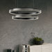 Athena Two Ring Chandelier - Display