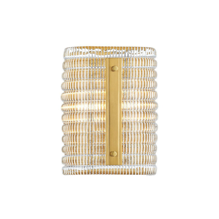 Athens Small Wall Sconce - Aged Brass