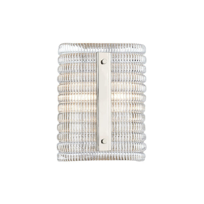 Athens Small Wall Sconce - Polished Nickel