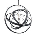 Load image into Gallery viewer, Atomic LED Pendant - Brushed Nickel Finish
