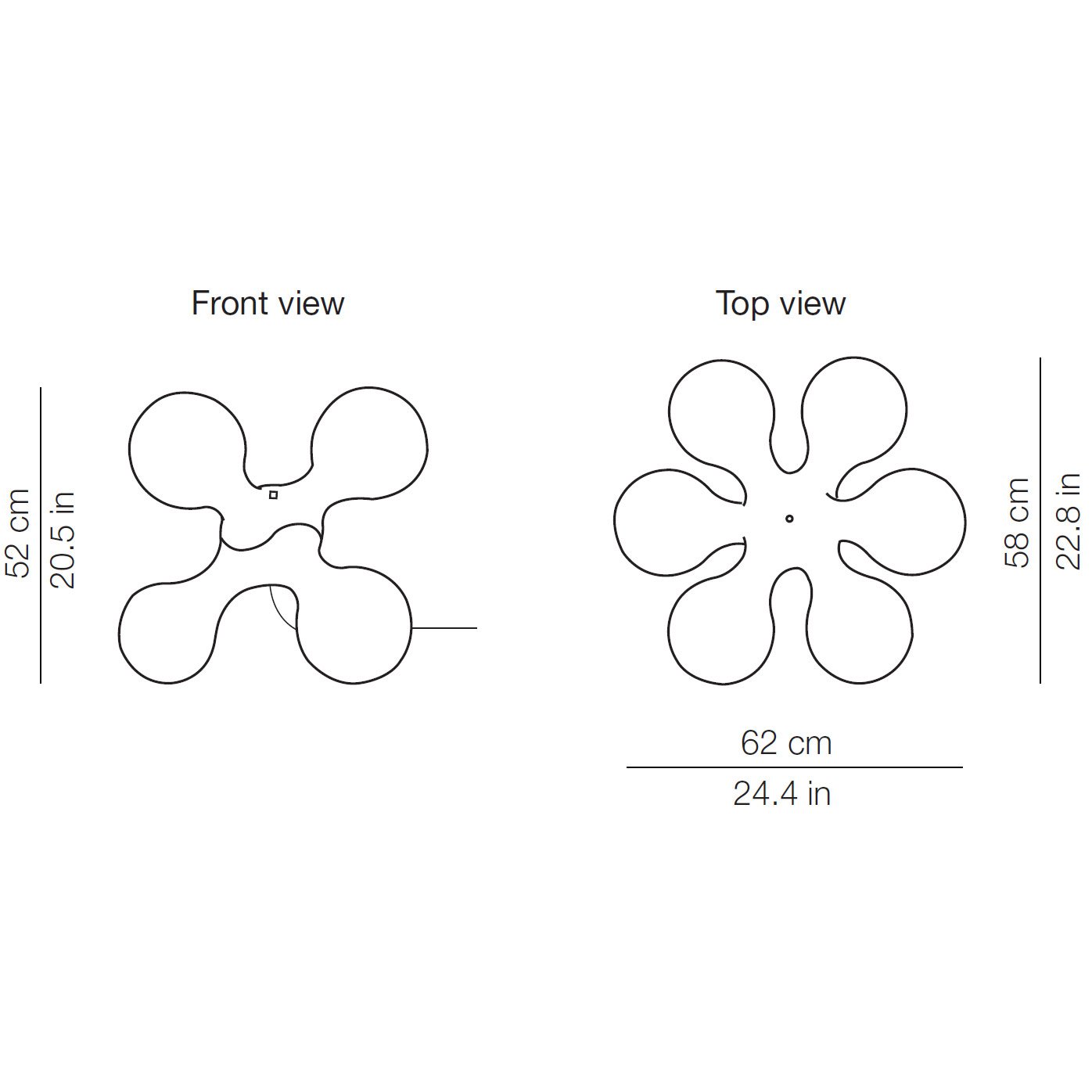 Atomium Lamp - Diagram