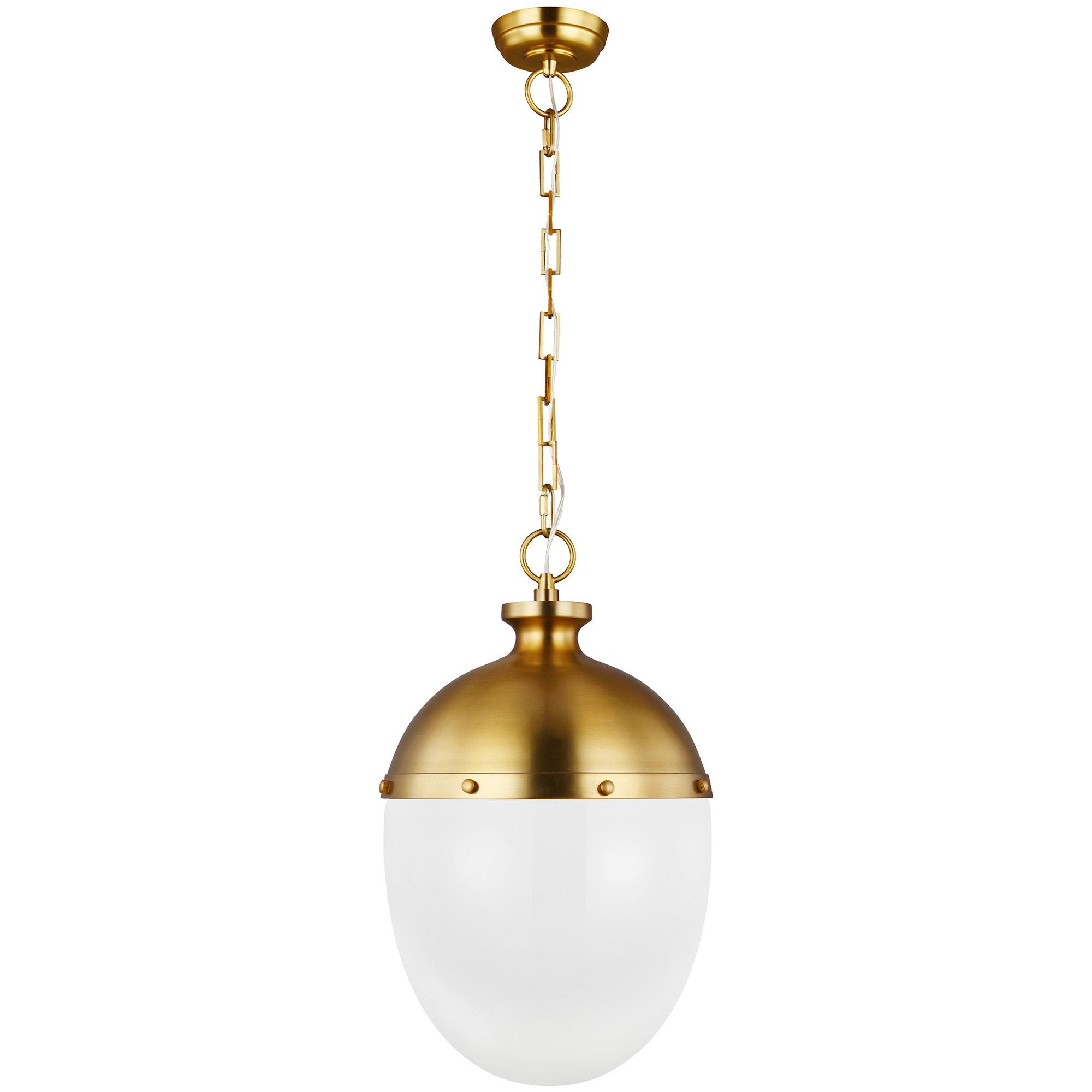 Aubry Pendant - Burnished Brass Finish