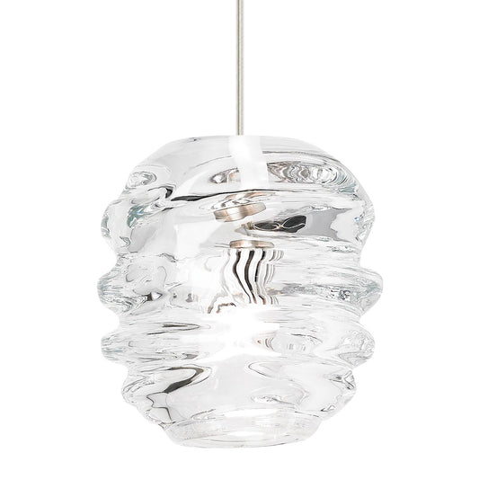 Audra Pendant - Clear Finish