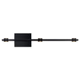 Load image into Gallery viewer, Aurora 26" 2-Light Wall Sconce - Satin Brushed Black Finish
