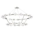 Load image into Gallery viewer, Austen Double Tier Chandelier - Polished Nickel Finish
