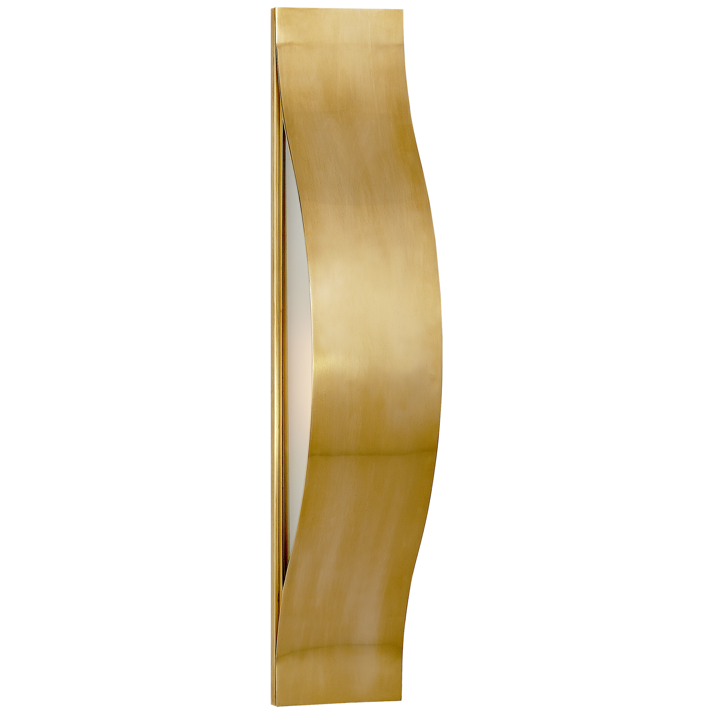 Avant Medium Linear Sconce Antique Burnished Brass