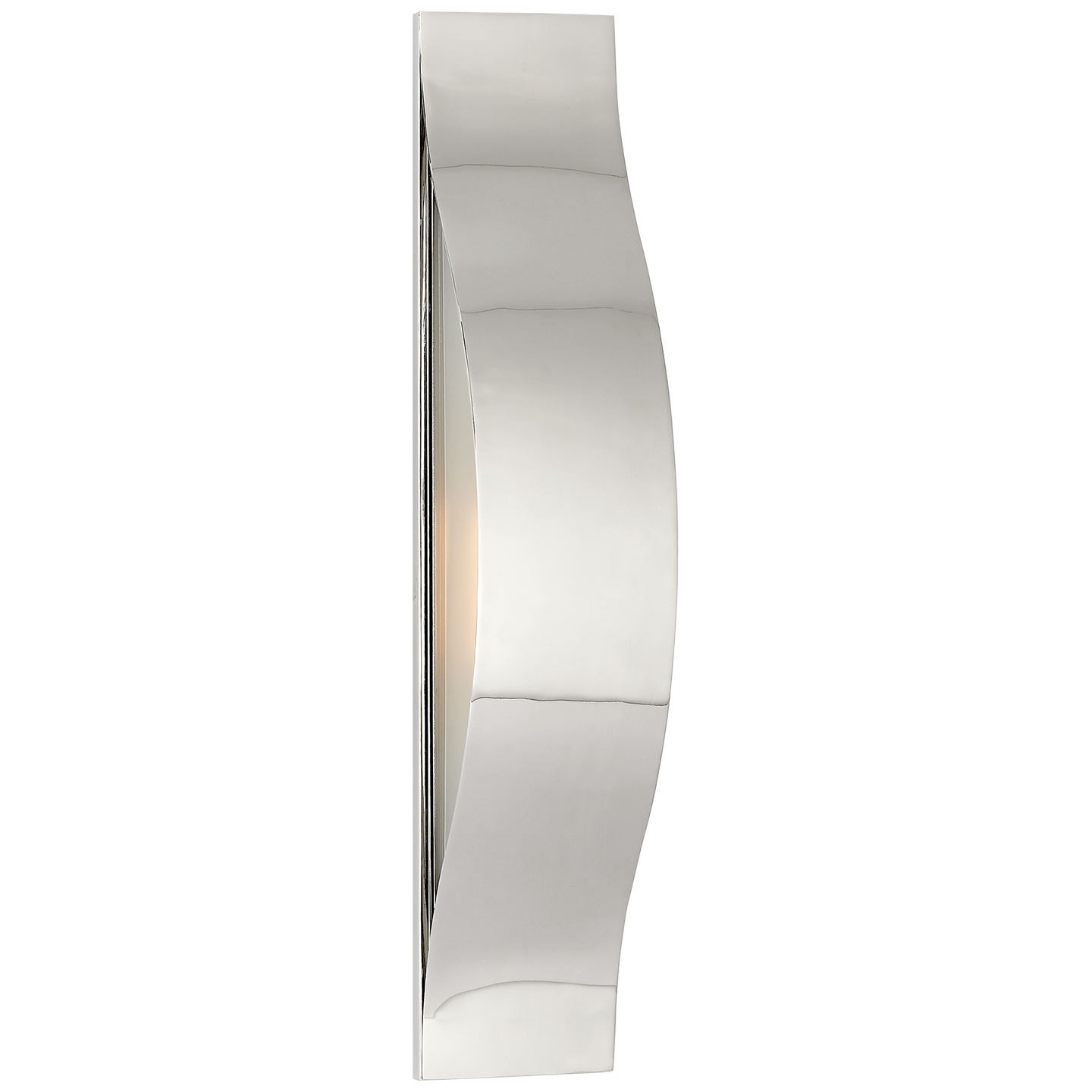 Avant Medium Linear Sconce Polished Nickel