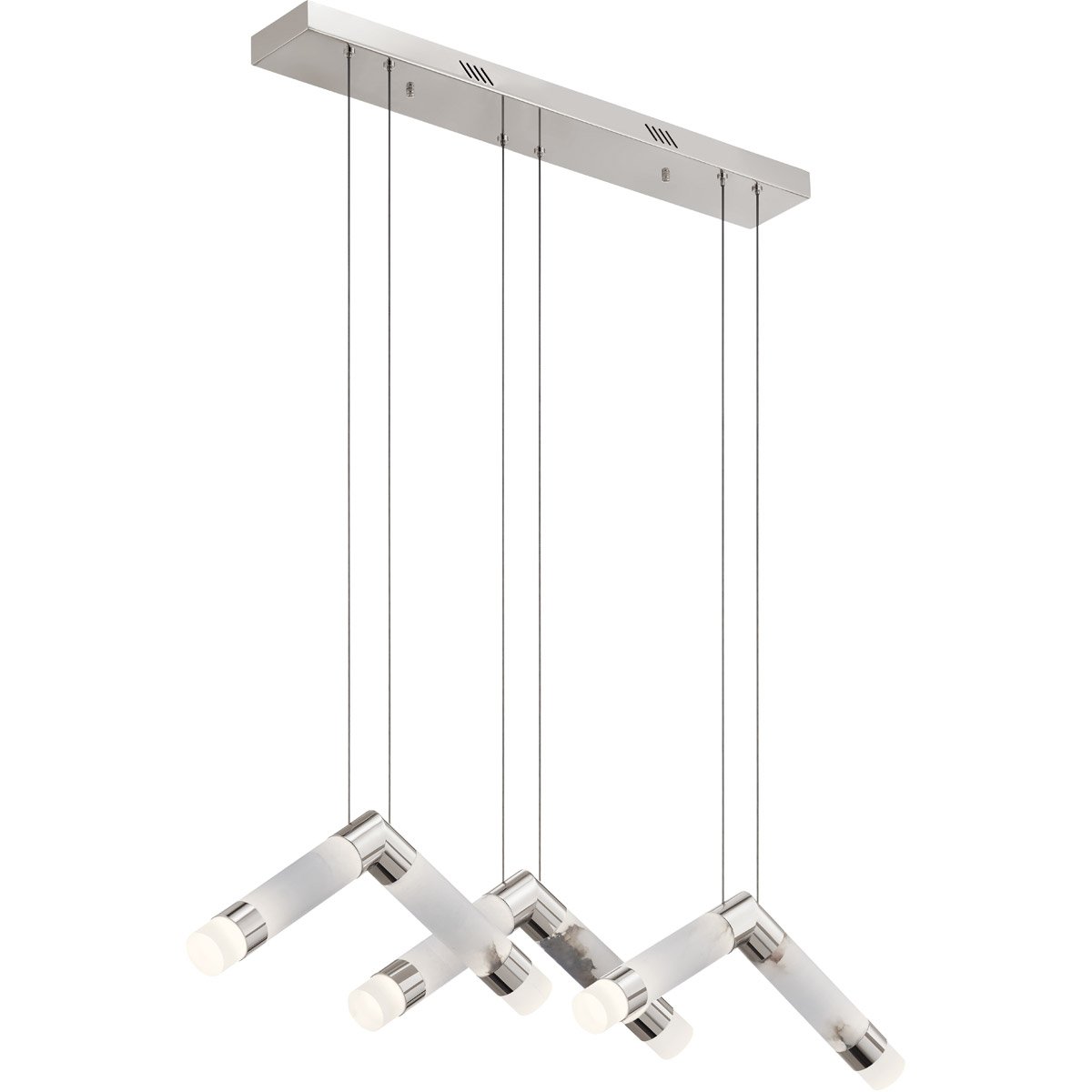 Avedu Linear Pendant - Polished Nickel