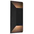 Load image into Gallery viewer, Avenue Square Outdoor Wall Sconce - Black
