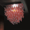 Load image into Gallery viewer, Avir P Ceiling Light - Red Finish
