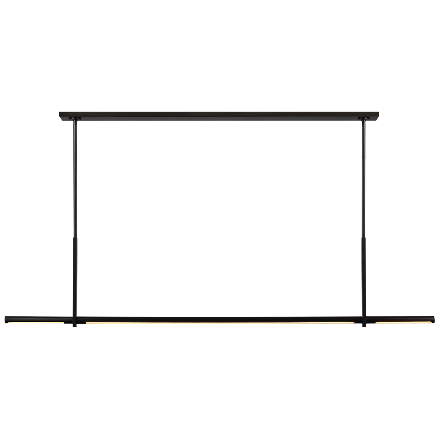 Axis Large Linear Pendant - Bronze Finish