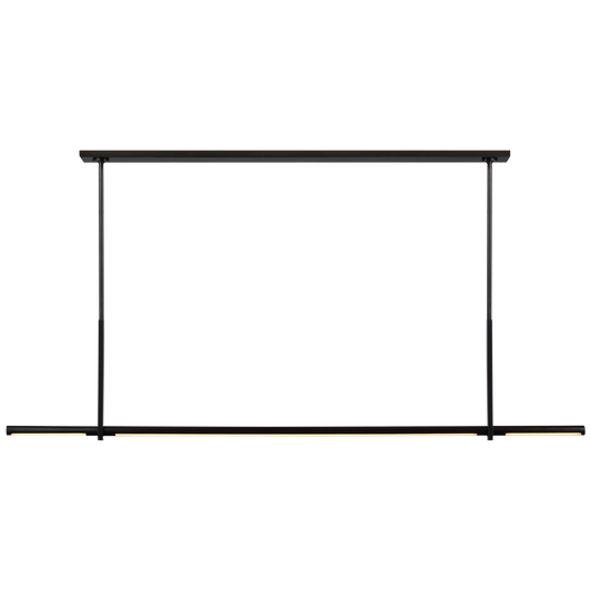 Axis Large Linear Pendant - Bronze Finish