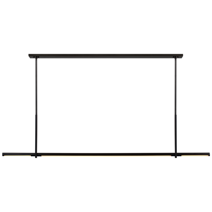 Axis Large Linear Pendant - Bronze Finish