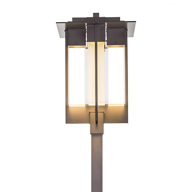 Axis Outdoor Post Light - Coastal Burnished Steel Finish