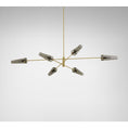 Load image into Gallery viewer, Axis Large Pendant - Satin Brass Finish
