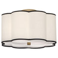 Load image into Gallery viewer, Axis Flush Mount Ceiling Light - Aged Brass
