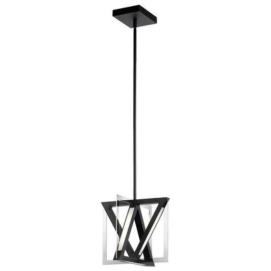 Axis Small LED Pendant - Matte Black