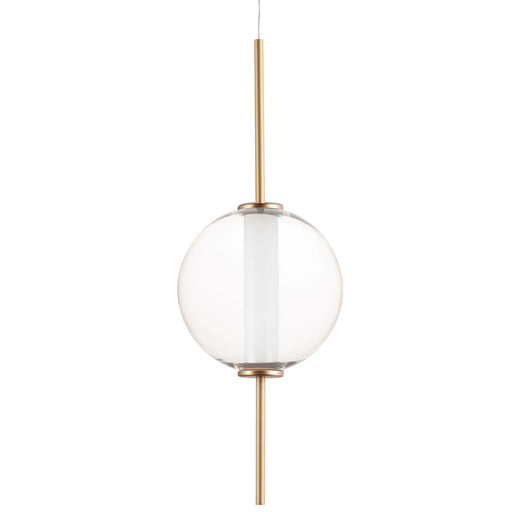 Axle LED Pendant - Gold Finish
