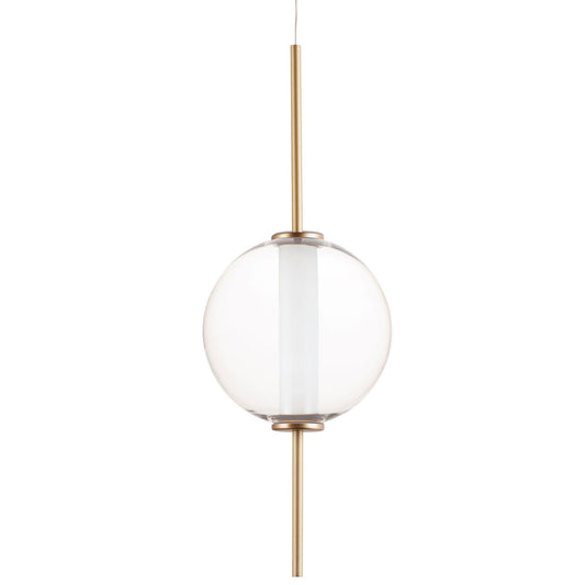 Axle LED Pendant - Gold Finish