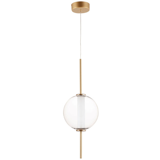 Axle LED Pendant - Gold Finish