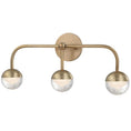 Load image into Gallery viewer, BOCA BATH VANITY LIGHT Aged Brass 20.8"
