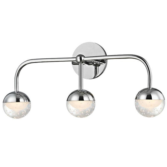 BOCA BATH VANITY LIGHT Polished Nickel 20.8"