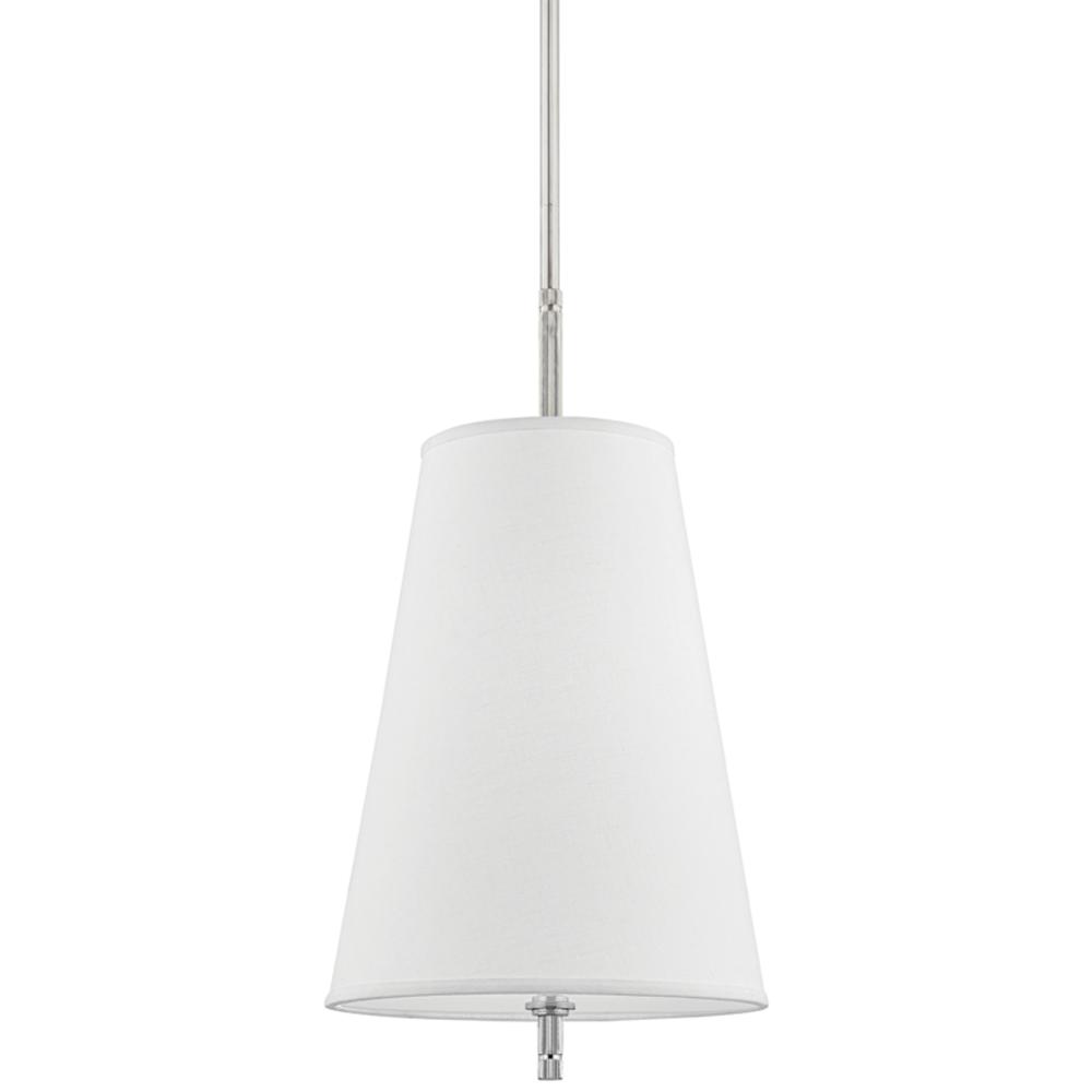 Bowery Pendant - Polished Nickel Finish