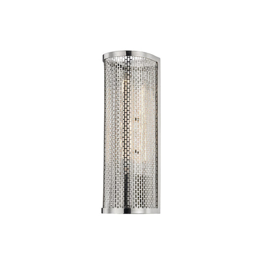 BRITT 13" WALL LIGHT Polished Nickel