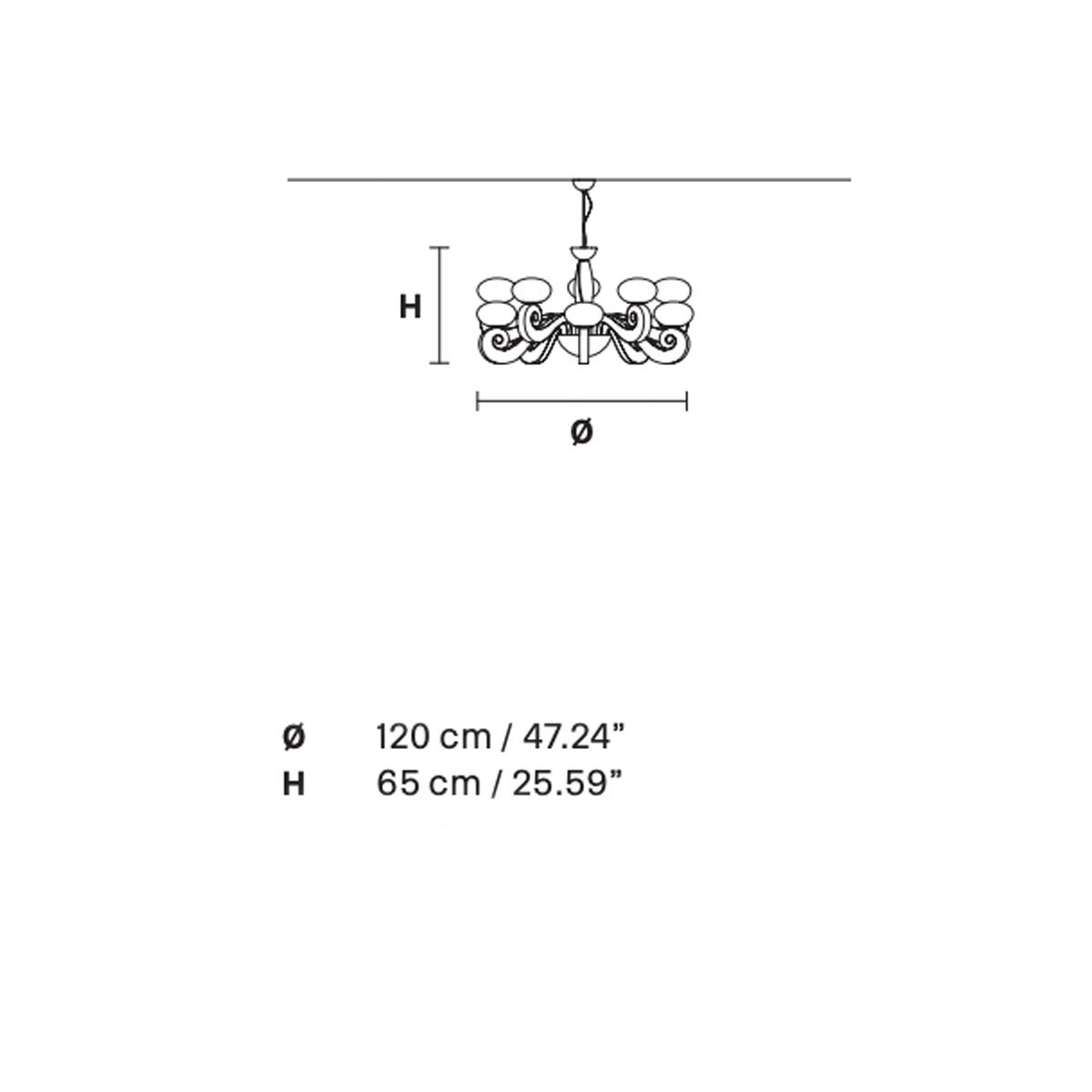 Bustier 10 Light Chandelier