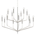 Load image into Gallery viewer, Bailey Large Chandelier - Polished Nickel Finish
