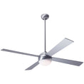 Load image into Gallery viewer, Ball Ceiling Fan 42" - Brushed Aluminum (LED Light)
