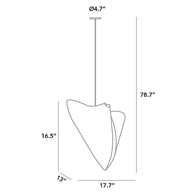 Ballet Elance Pendant - Diagram