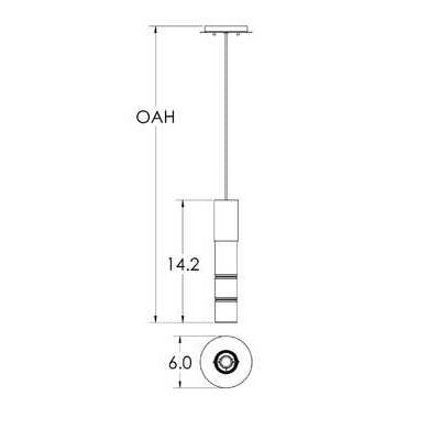 Bamboo Pendant Light - Diagram